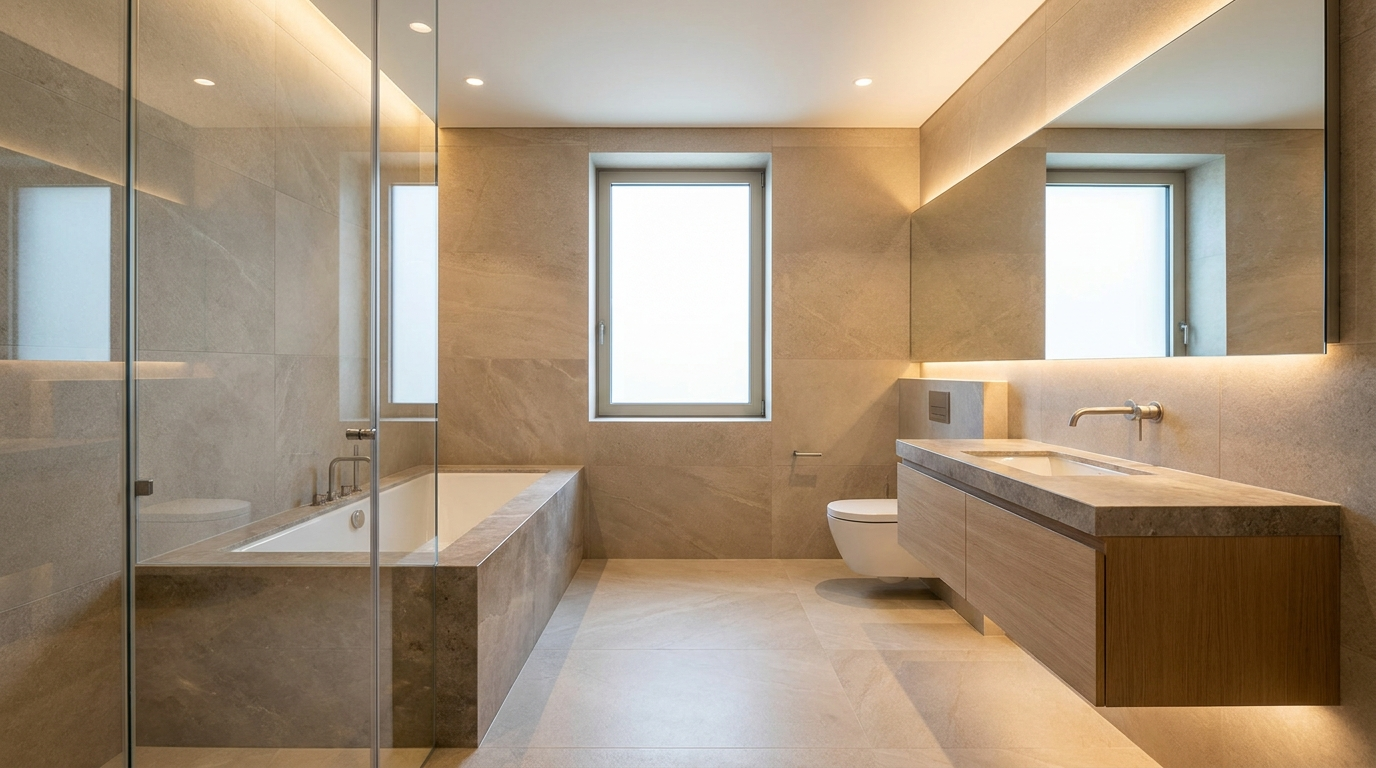 Modernes Badezimmer